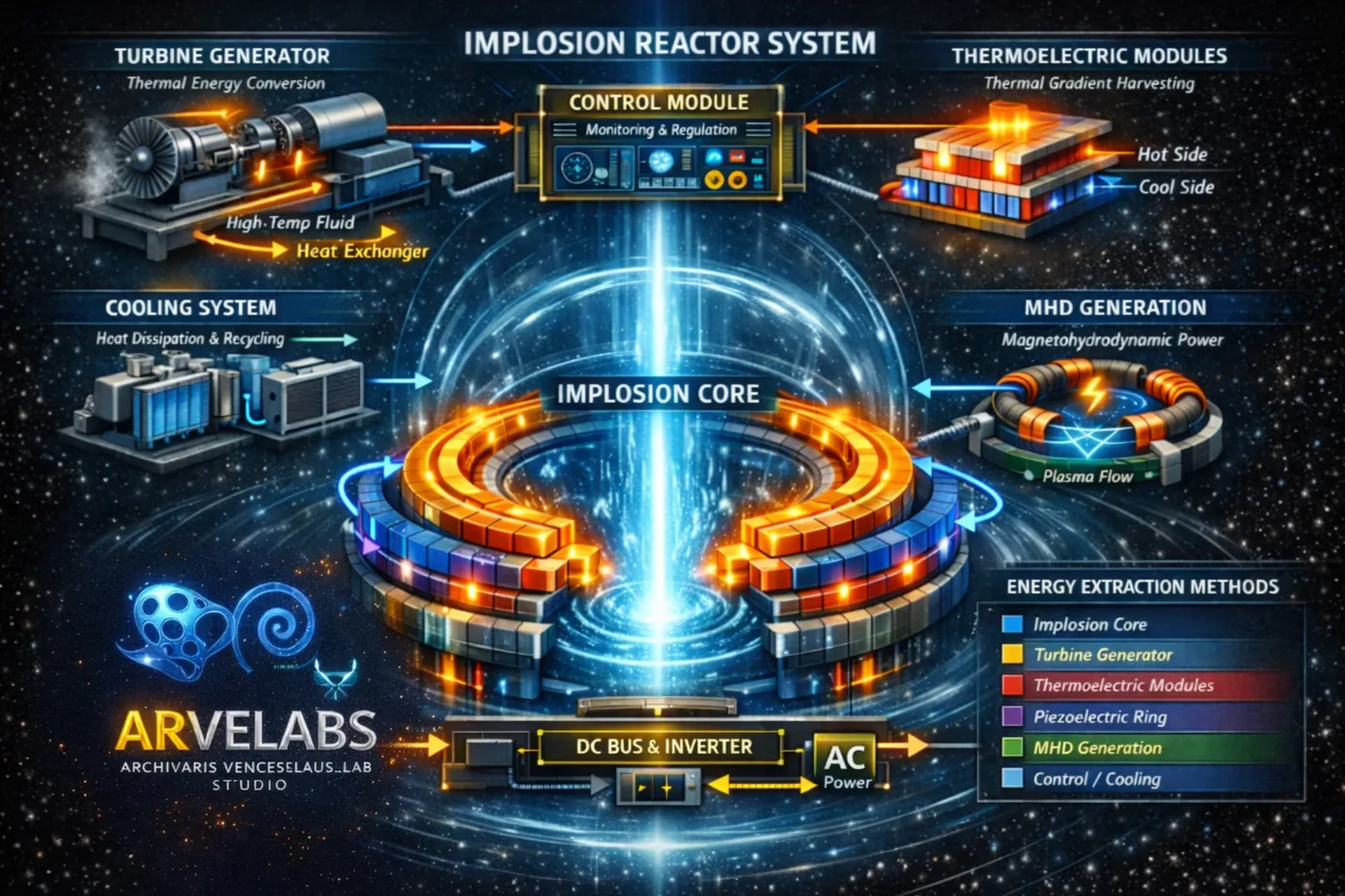 Implosion reactor system
