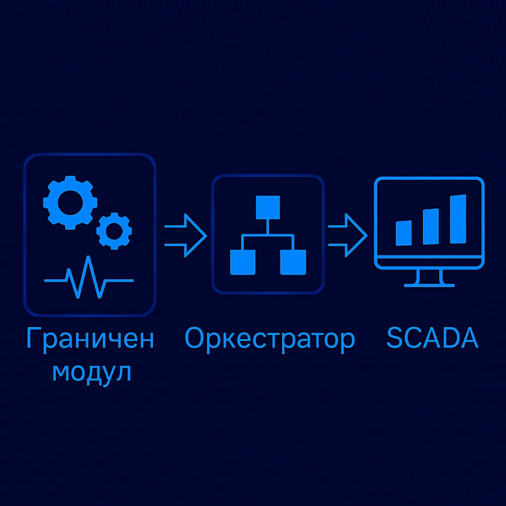 Edge node → inverter